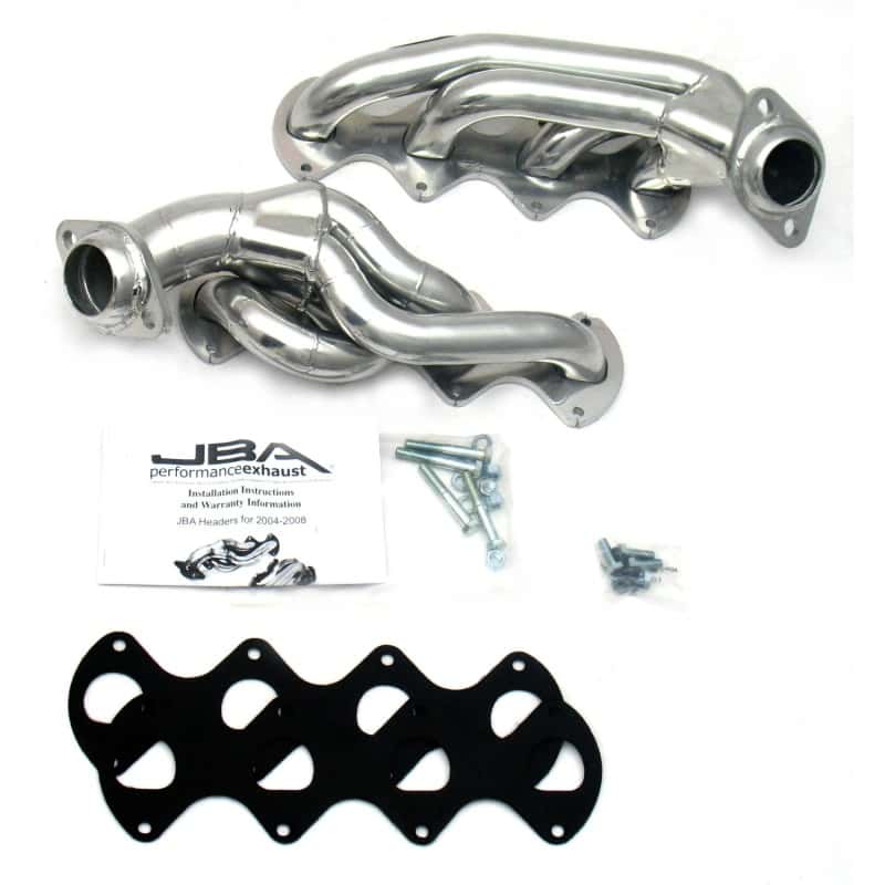 JBA — JBA 04-10 Ford F-150 5.4L 3V 1-5/8in Primary Raw 409SS Cat4Ward Header
Exhaust Header - view 2