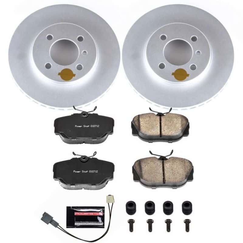 PowerStop — Power Stop 91-92 BMW 318i Front Z23 Evolution Sport Coated Brake Kit - view 1