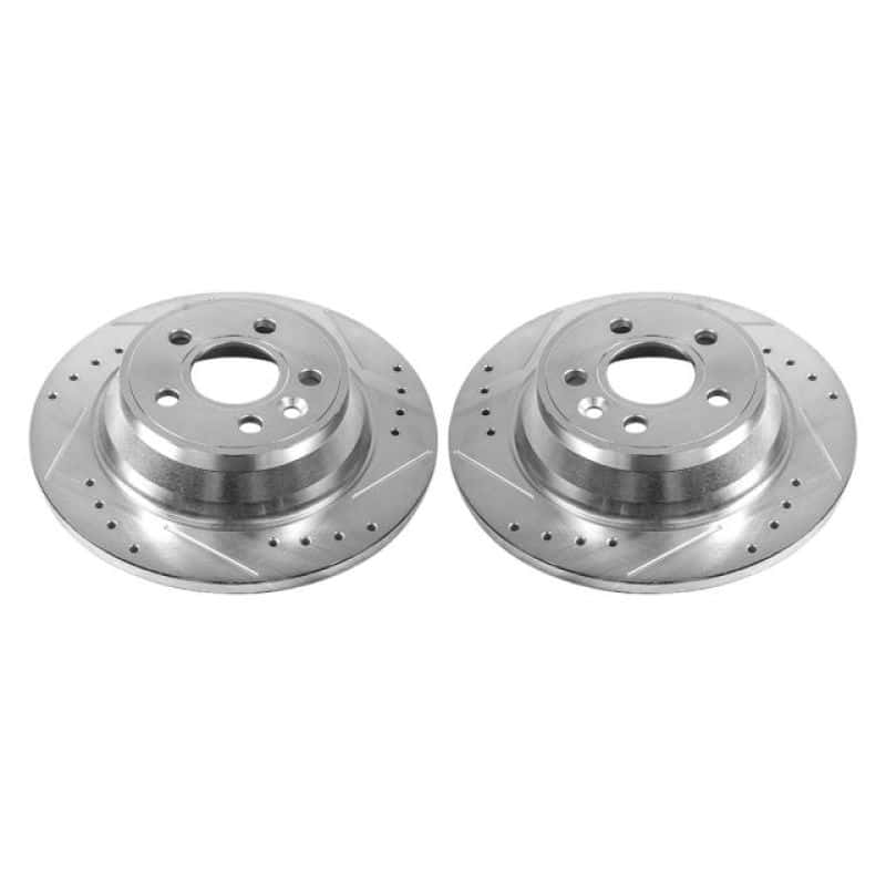 PowerStop — Power Stop 07-11 Volvo S80 Rear Evolution Drilled & Slotted Rotors - Pair
PowerStop XPR - view 1