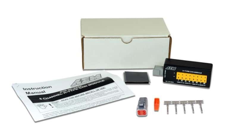 AEM — AEM 8 Channel K-Type Thermocouple EGT CAN Module
8 Channel CAN EGT - view 8