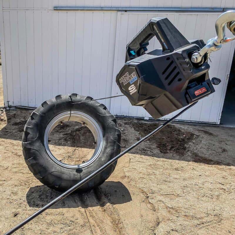 Superwinch — Superwinch Hand Hauler 1000 Winch 24 VDC 1000 lbs Line Pull Soft Shackle Rope End Safely - view 12
