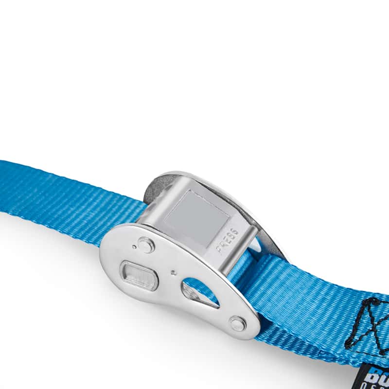 Borne Off-Road — Borne Off-Road Cam Buckle Tie-Down Kit (2-Pack) Blue - view 3