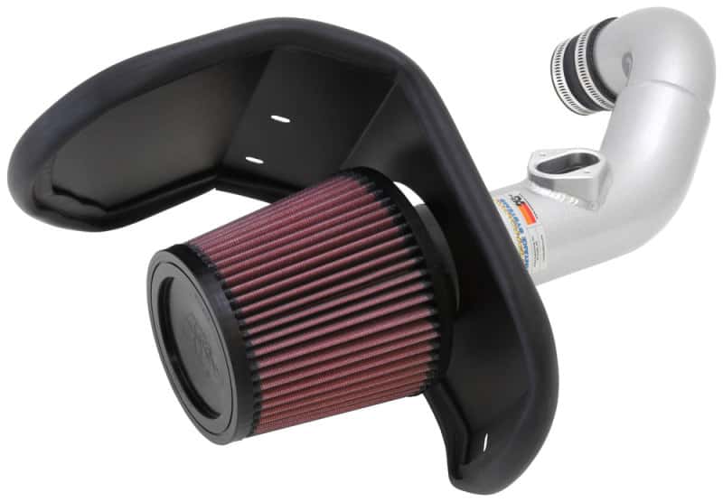 K&N Engineering — K&N 12 Chevy Sonic 1.4L Silver Typhoon Performance Intake
Performance Air Inta
Air Intake System - view 1