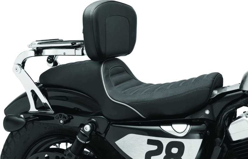 Kuryakyn — Kuryakyn Fixed Mounts Multi-Purpose Driver & Passenger Backrest 04-22 XL Models Chrome - view 2