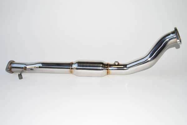 Invidia — Invidia 09+ EVO 10 One piece Downpipe and High Flow Cat Pipe - view 1