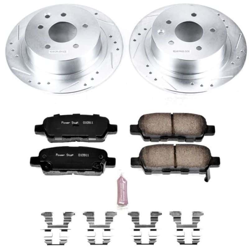 PowerStop — Power Stop 07-10 Nissan Altima Rear Z23 Evolution Sport Brake Kit - view 1