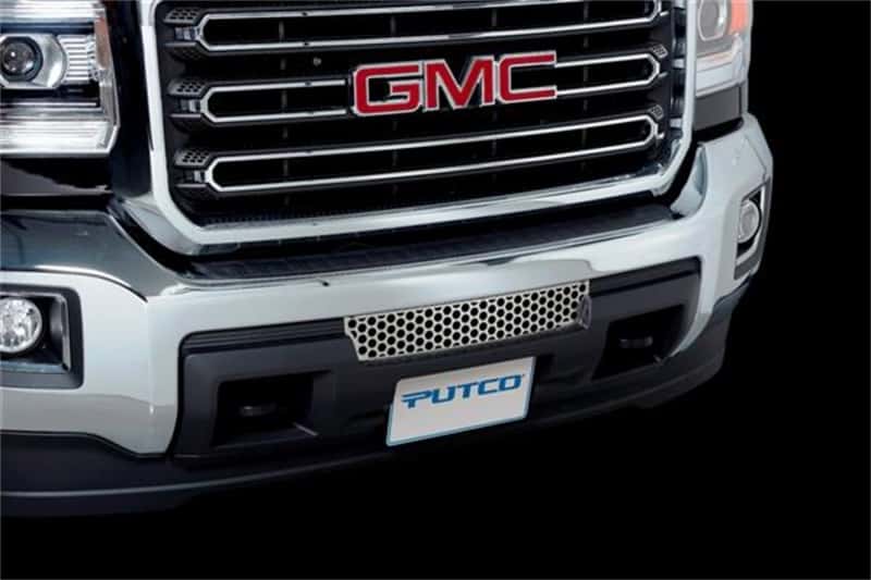 Putco — Putco 15-19 GMC Sierra HD - Stainless Steel - Punch Design Bumper Grille Bumper Grille Inserts
BmprValanceGrilleIns - view 3