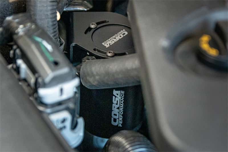 CORSA Performance — Corsa 2018-2023 Ford Mustang GT 5.0L V8 Oil Catch Can
Accessory - view 3