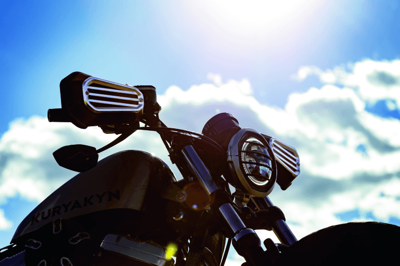 Kuryakyn — Kuryakyn Dillinger Handguards Silver - view 3