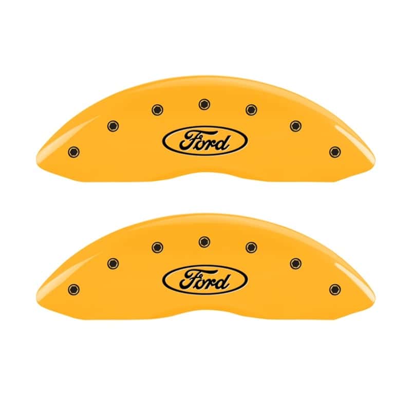 MGP — MGP 2 Caliper Covers Engraved Front Oval Logo/Ford Yellow Finish Blk Char 1998 Ford E-150
Caliper Covers - view 1