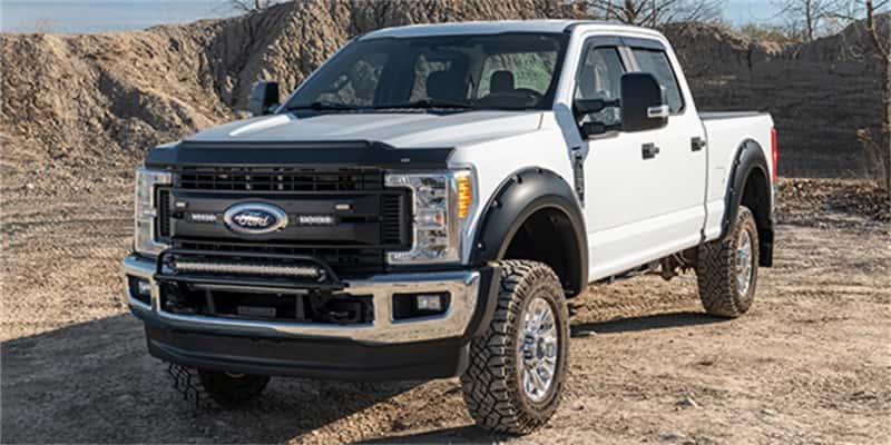 Husky Liners — Husky Liners 17-22 Ford F-250/350/450/550 Super Duty Aeroskin II Low Profile - Tex. Black
Hood Shields - view 3