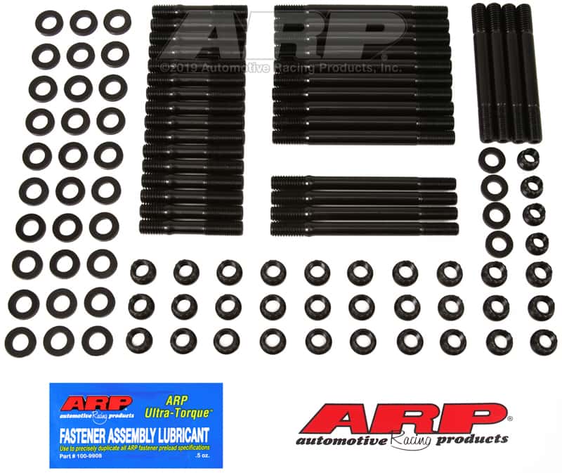 ARP — ARP SB Chevrolet Brodix 18C/18X Cylinder Head Bolt Kit w/ 3/8 Step Stud - view 1