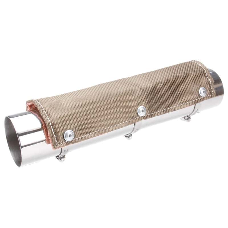 DEI — DEI Pipe Shield w/Stainless Steel Clamps - 6in x 12in - Titanium
Exhaust Heat Shield - view 10