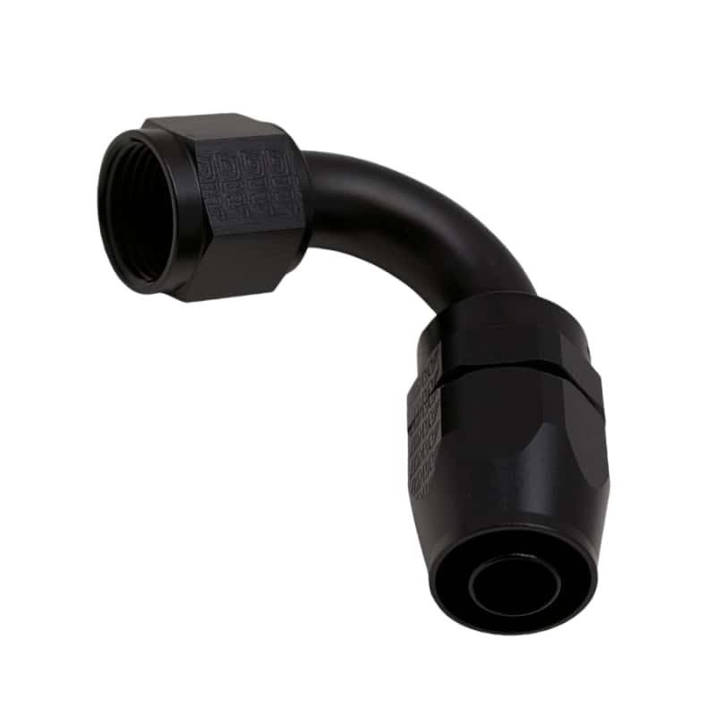 DeatschWerks — DeatschWerks 10AN Female Flare Swivel 120-Degree Hose End CPE - Anodized Matte Black
Lines & Fittings - view 1