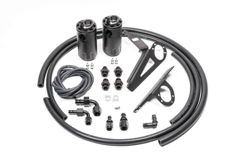 Radium Engineering — Radium Engineering 00-05 Honda S2000 LH Drive Only Dual Catch Can Kit Fluid Lock - view 1