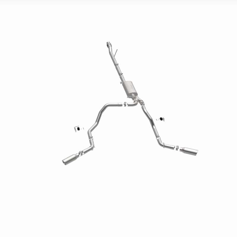 Magnaflow — MagnaFlow 2019 Chevy Silverado 1500 V8 5.3L Street Series Dual Split Exit Exhaust w/ Polished Tips
Cat-Back - view 24