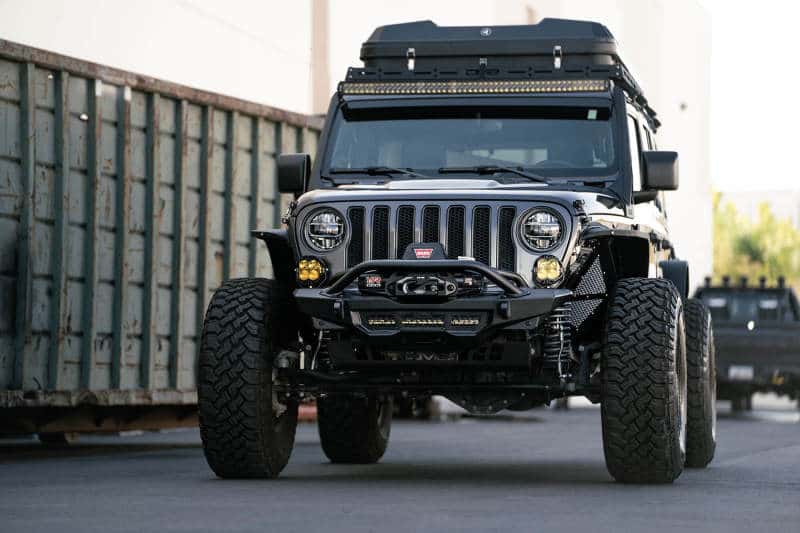 DV8 Offroad — DV8 Offroad 18-23 Wrangler JL/Gladiator JT Spec Series Front Bumper - view 12