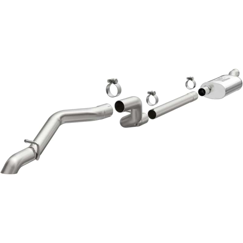 Magnaflow — MagnaFlow 2018+ Jeep Wrangler 3.6L SS Driver Side Rear Exit w/o Tip Cat-Back Exhaust
Cat-Back - view 2