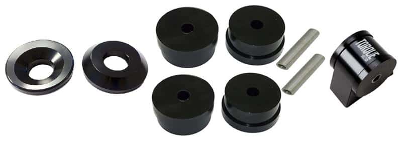 Torque Solution — Torque Solution Side/Rear Mount Inserts & Billet Front Engine Mount Combo: Mitsubishi Evo X 08-14 - view 2