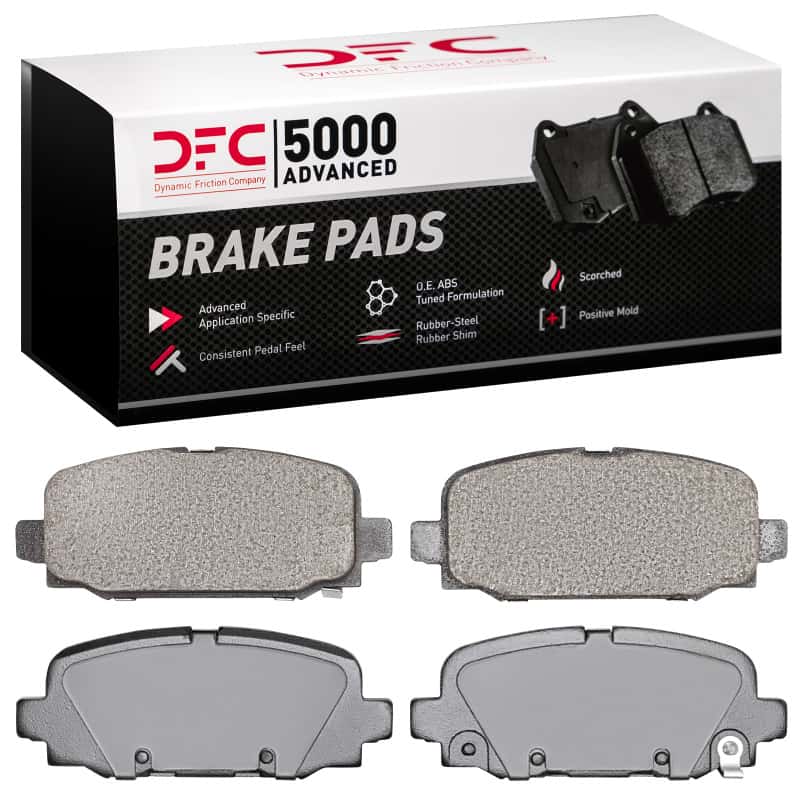 DFC — DFC 17-25 Jeep Compass Rear 5000 Advanced Ceramic Brake Pads
DFC Brake Pad Set - view 1