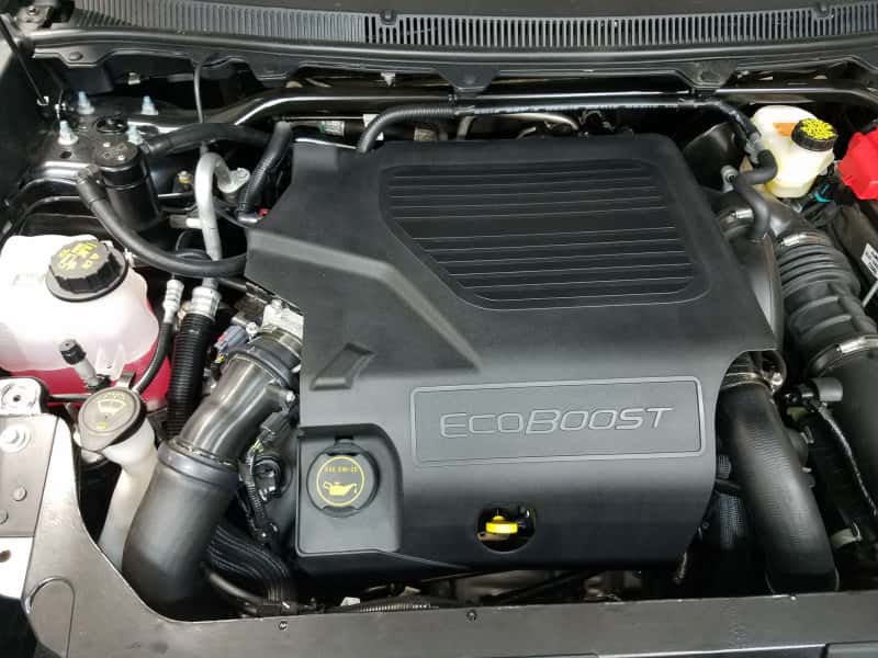 J&L — J&L 10-19 Ford Flex EcoBoost V6 Passenger Side Oil Separator 3.0 - Black Anodized
Oil Separator - view 3