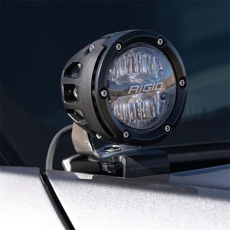 Rigid Industries — Rigid Industries 2021 Bronco Sport A-Pillar Light Mount Kit (Fits 360-Series, D-Series)
A-PILLAR MOUNT - view 1