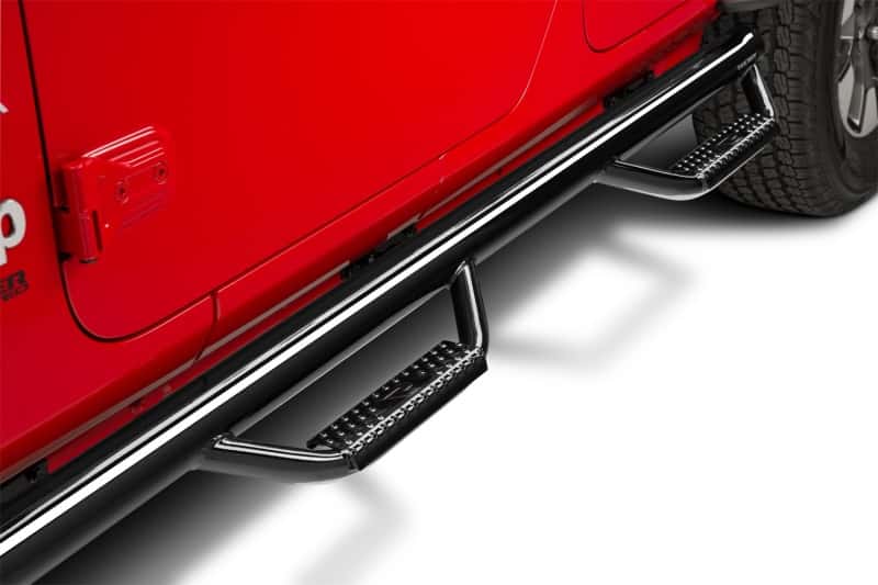 N-Fab — N-Fab Nerf Step 07-17 Jeep Wrangler JK 4 Door All - Gloss Black - W2W - 3in
NS 07-18 JK 4Dr GB - view 4
