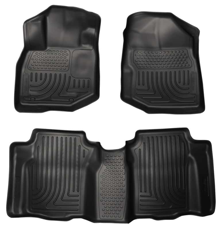 Husky Liners — Husky Liners 09-12 Honda Fit WeatherBeater Combo Black Floor Liners
Floor Liners - view 1