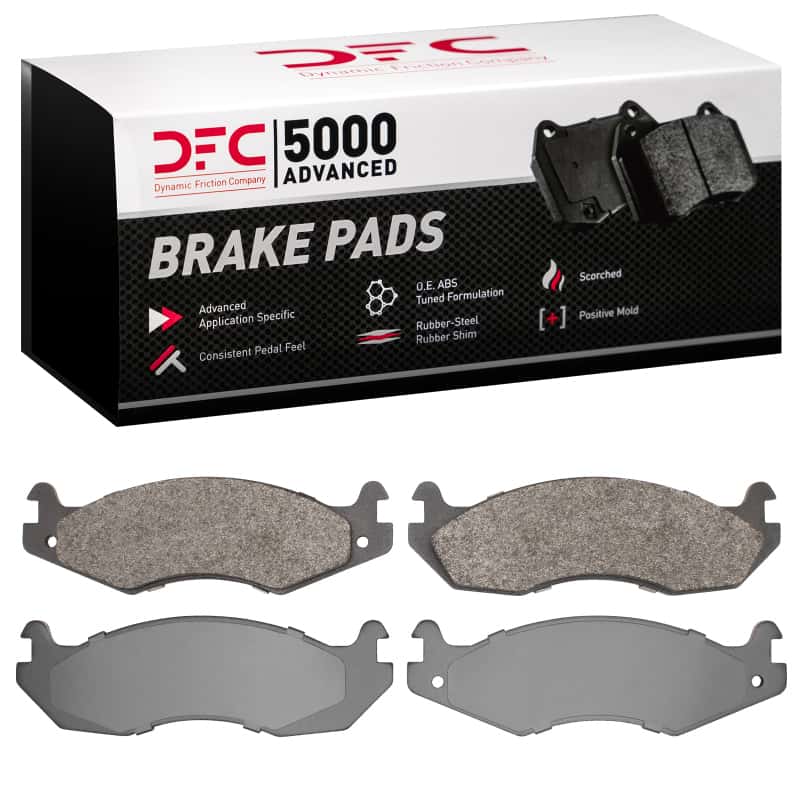 DFC — DFC 82-92 American Motors SPIRIT Front 5000 Advanced Semi Metallic Brake Pads
DFC Brake Pad Set - view 1