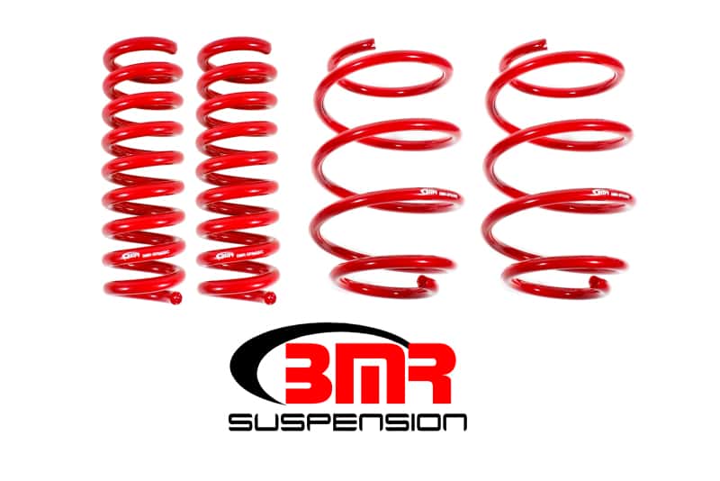 BMR Suspension — BMR 16-17 6th Gen Camaro V8 Performance Version Lowering Springs (Set Of 4) - Red
Lowering Springs Set - view 1