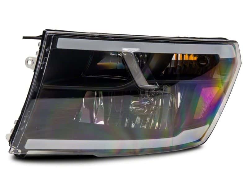 Raxiom — Raxiom 09-18 Dodge RAM 1500/2500/3500 Axial Headlights w/ SEQL LED Bar- Blk Housing (Clear Lens)
Headlights - view 5