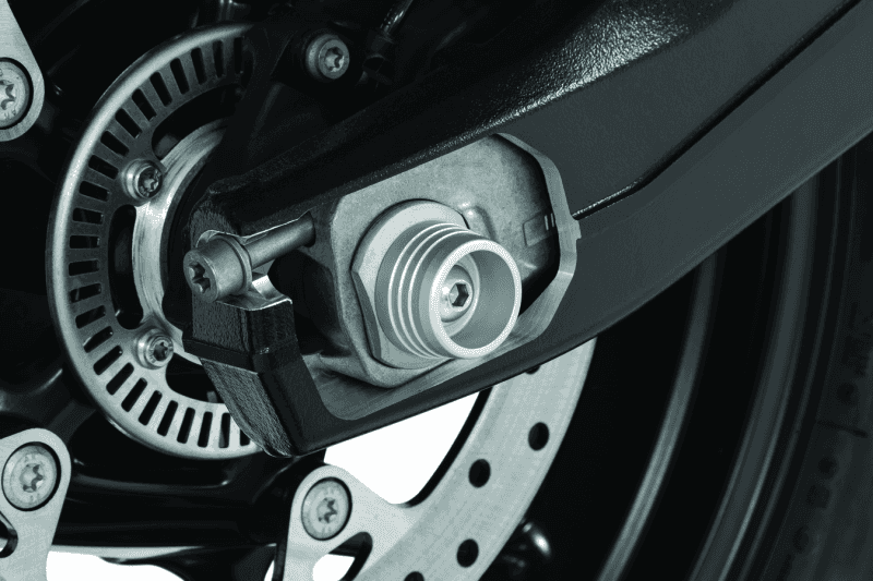 Kuryakyn — Kuryakyn Lodestar Rear Axle Slider Silver - view 2