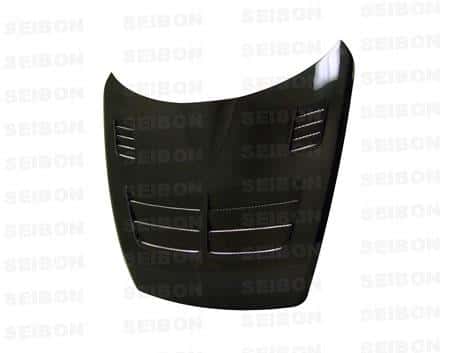 Seibon — Seibon 04-08 Mazda RX8 TSII Carbon Fiber Hood - view 4