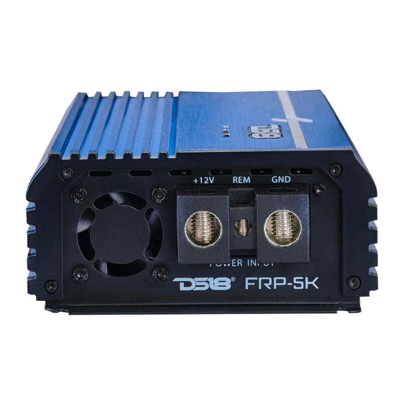 DS18 — DS18 1-Channel Amp Class D Full-Range Monoblock 5000 Watts RMS/1ohm DPIV1/0 Terminals Included Blue - view 4