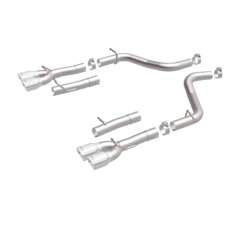 Magnaflow — MagnaFlow Axle-Back, SS, 2.5in, Quad Split Rear 3.5in Tip 2015 Dodge Challenger 3.6L V6
Axle-Back - view 6