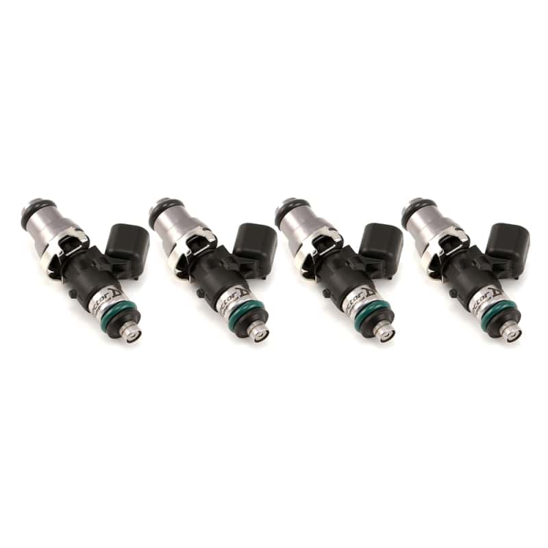 Injector Dynamics — Injector Dynamics ID1050X Injectors 14mm (Grey) Adaptor Top (Set of 4) - view 1