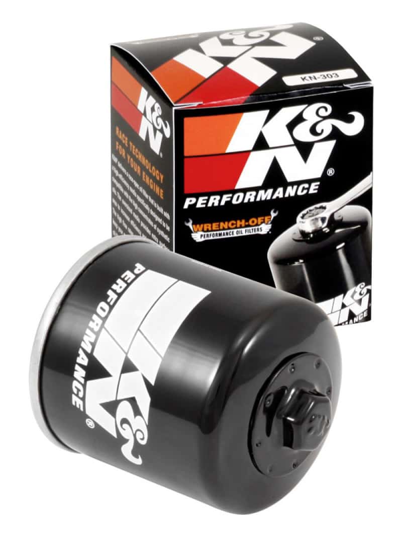 K&N Engineering — K&N Honda / Kawasaki / Yamaha / Polaris / Victory 2.688in OD x 3.344in H Oil Filter - view 5