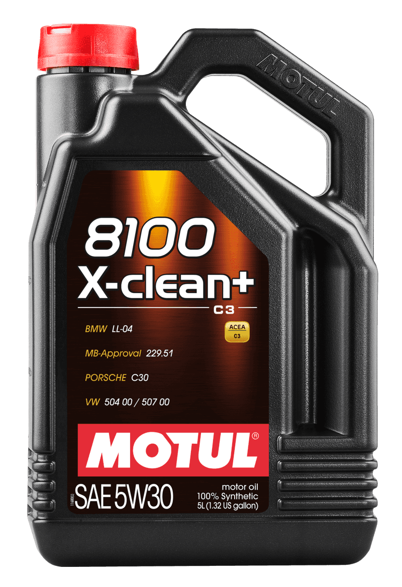 Motul — Motul 5L Synthetic Engine Oil 8100 5W30 X-CLEAN Plus - view 2