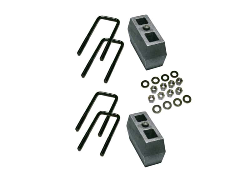 Superlift — Superlift 89-96 Toyota Pickup 4WD Short Bed Standard Cab 4in Block Kit w/ 3.312in Wide U-Bolts
Leaf Spring Block - view 2