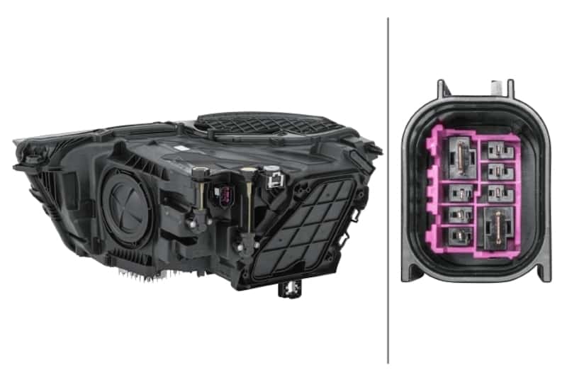 Hella — Hella 2019-2022 Audi Q3 Headlight Assembly - view 2