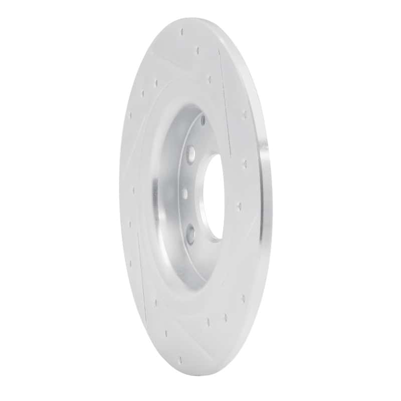 R1 Concepts — R1 16-18 Mazda CX-3 Rear Left Drilled & Slotted Silver Brake Rotor
R1 Brake Rotor Drill - view 4