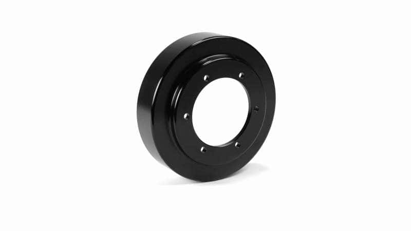 Fleece Performance — Fleece Performance 03-12 Dodge 2500/3500 Cummins Fan Drive Pulley (Black Finish)
Belt Idler Pulley - view 2