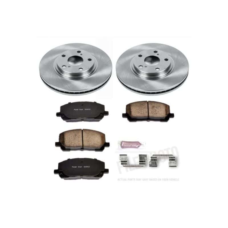 PowerStop — Power Stop 01-07 Toyota Highlander Front Autospecialty Brake Kit - view 1