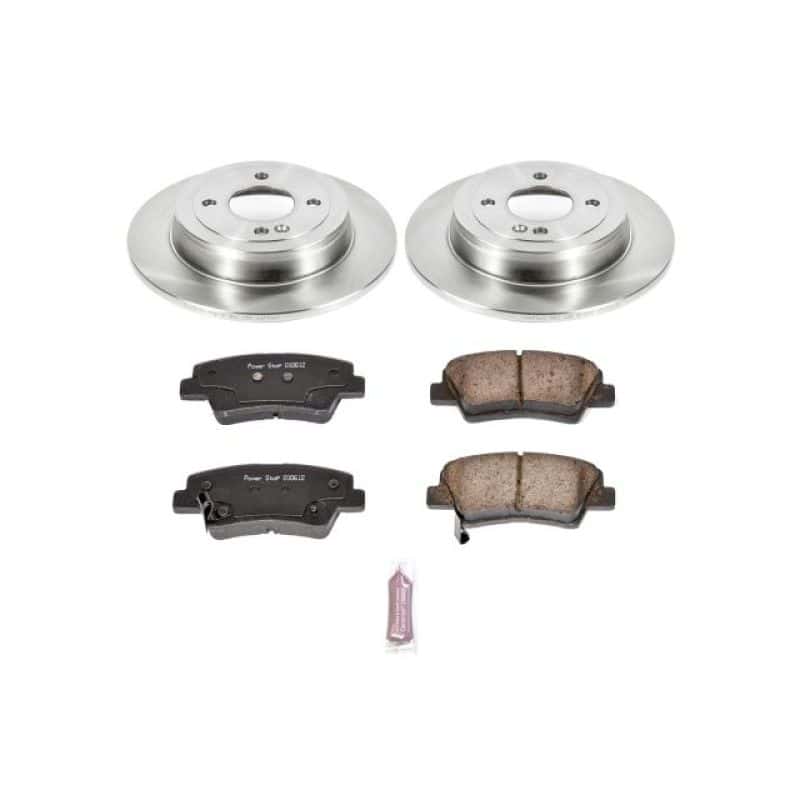 PowerStop — Power Stop 12-18 Hyundai Accent Rear Autospecialty Brake Kit - view 1