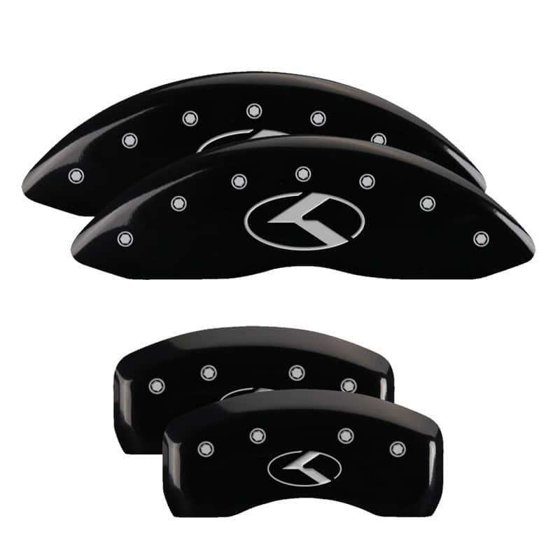 MGP — MGP 4 Caliper Covers Engraved Front & Rear Circle K/Kia Black finish silver ch
Caliper Covers - view 1