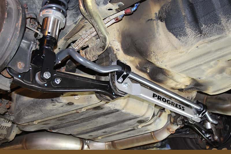 Progress Technology — Progress Tech 96-00 Honda Civic Rear Sway Bar (22mm - Adjustable) Incl Bar Brace and Adj End Links
Progress Sway Bar - view 4
