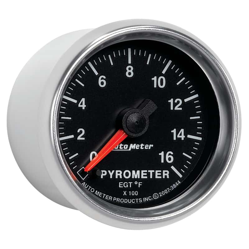 AutoMeter — Autometer GS 0-1600 degree F Full Sweep Electronic Pyrometer Gauge
2-1/16" PYROMETER KI - view 11