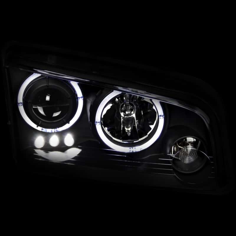 ANZO — ANZO 2006-2010 Dodge Charger Projector Headlights w/ Halo Black
Head Light Set
HdLtSet - view 6