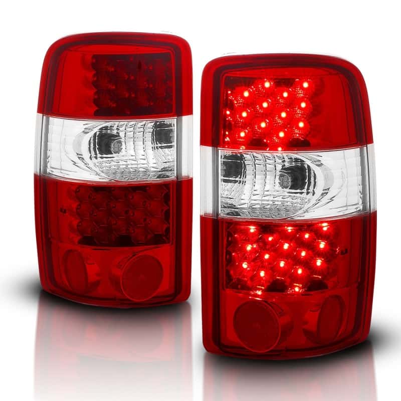 ANZO — ANZO 2000-2006 Chevrolet Suburban LED Taillights Red/Clear
TailLightSet - view 4