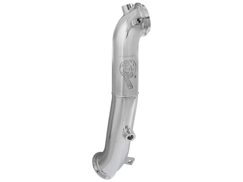 aFe — aFe MACH Force-Xp 3in 409 Stainless Steel Down-Pipe 11-15 GM Diesel Trucks LML V8 6.6L (td)
Stainless Downpipe - view 1